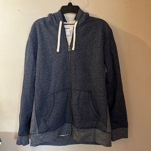 Sonoma Mens XL Fleece Lined Hooded Jacket Full Zip